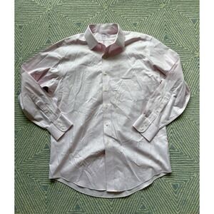 Brooks Brothers Madison Fit‎ Long Sleeve Button Shirt - Pink - 16 34